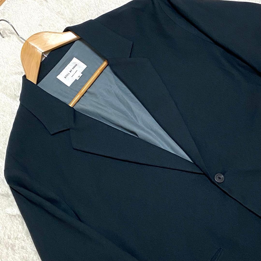 STILL BY HAND テーラードジャケット シングル2B ストレッチ 50