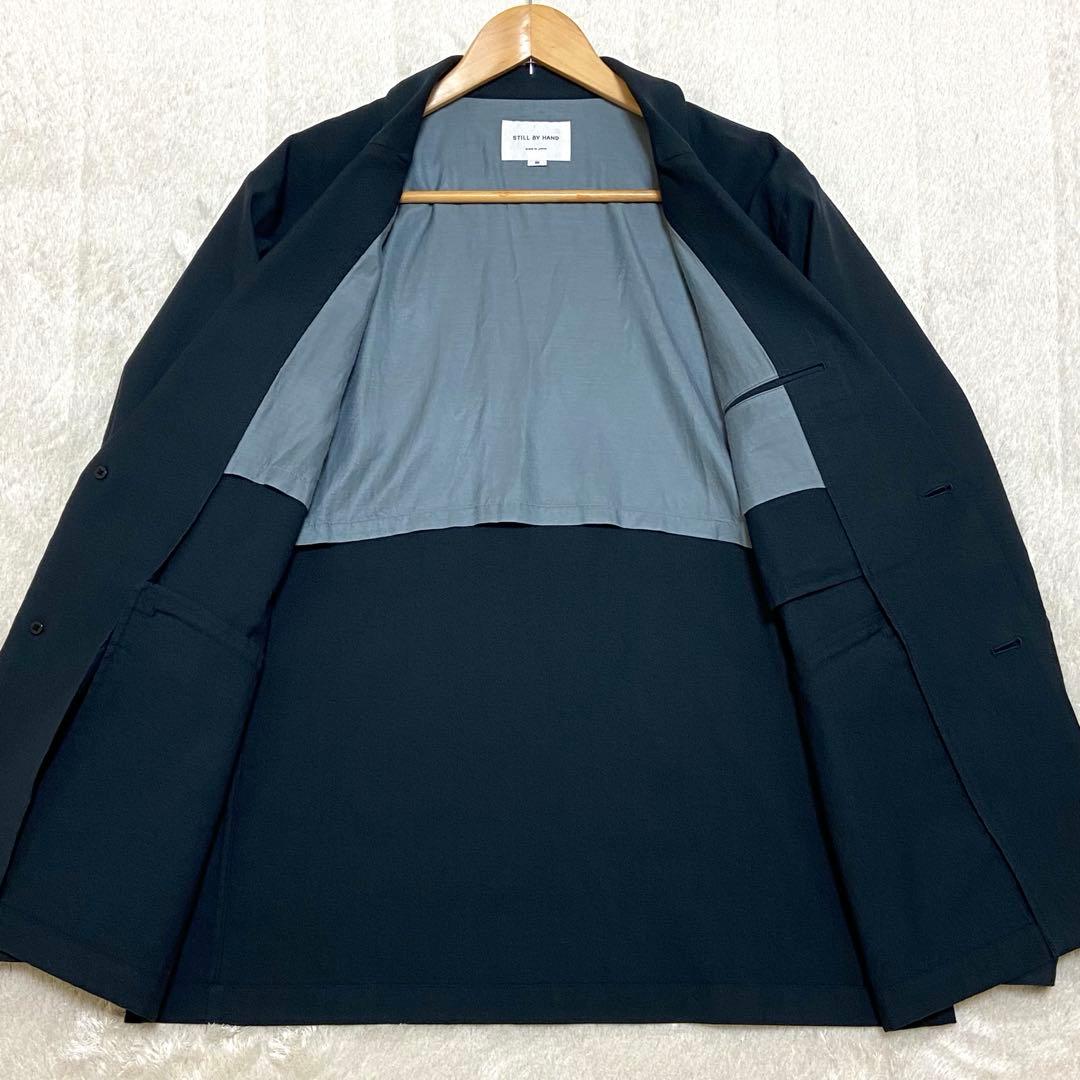 STILL BY HAND テーラードジャケット シングル2B ストレッチ 50