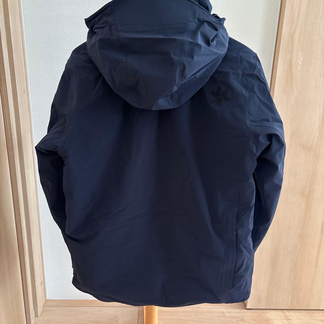 【美品】Goldwinスキーウェア ジャケットslim サイズS ネイビー