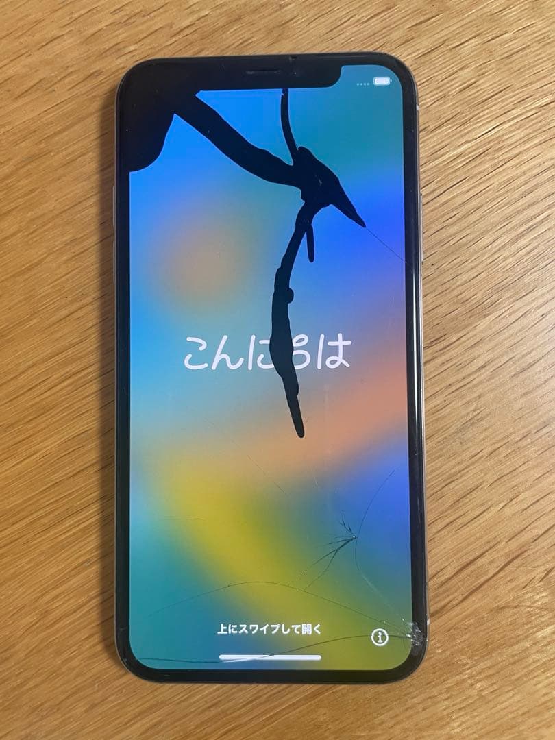 t*u様 ジャンク品 iPhone X 256GB 本体 画面割れ 液晶不良