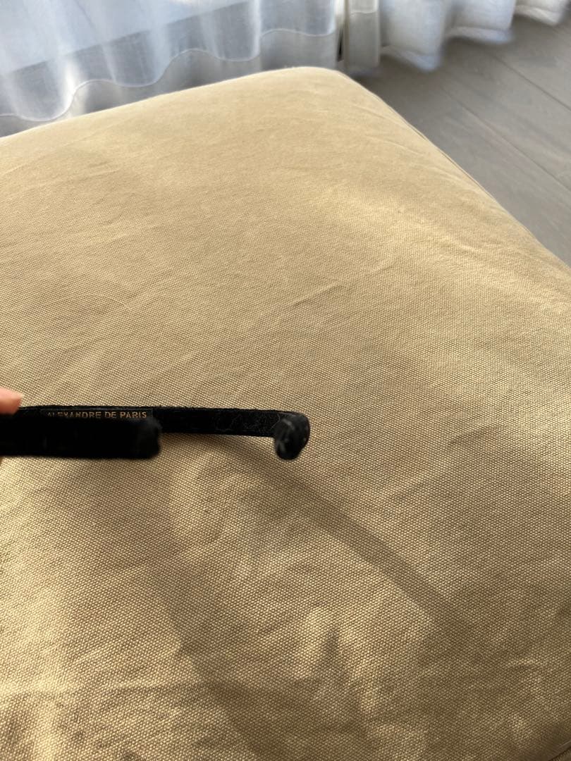 ALEXANDRE DE PARIS カチューシャ　黒