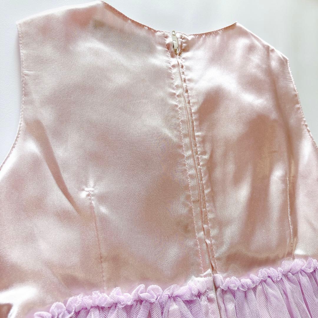 120size ラベンダー 薄紫 セレモニー 入学 卒園 発表会 フォーマル