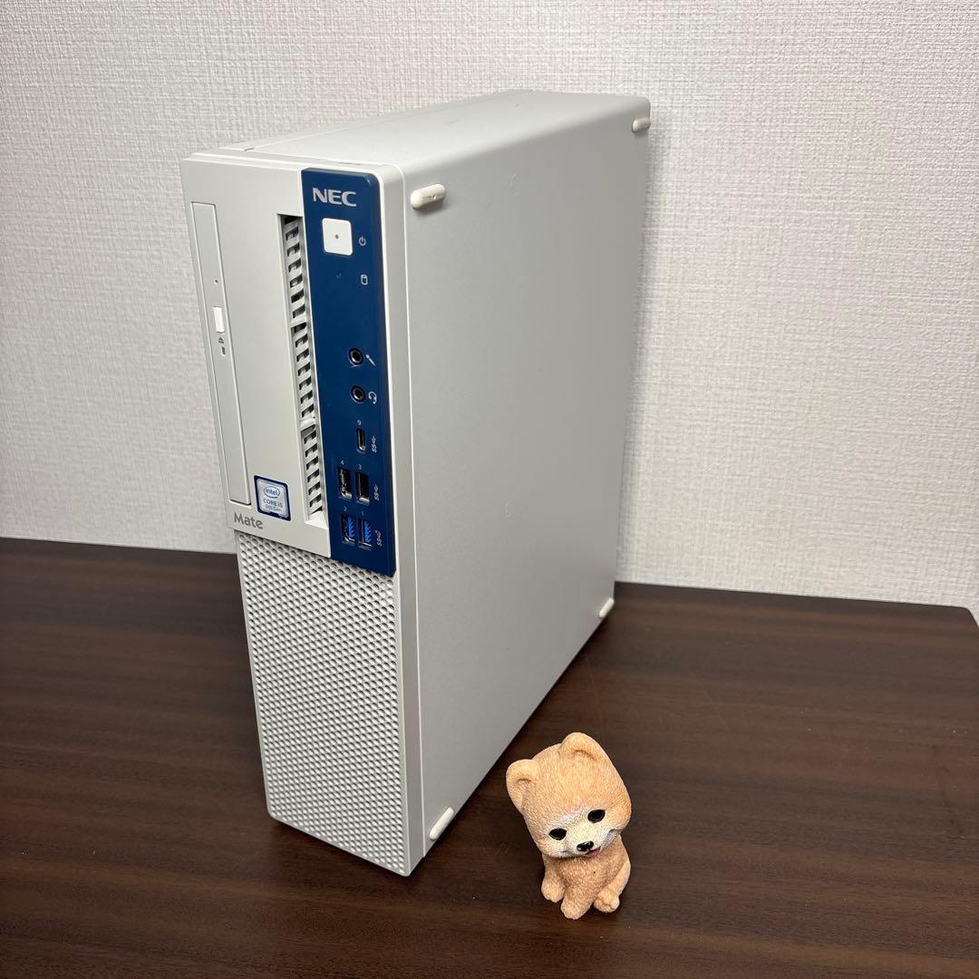 美品！超快適！第9世代Corei5搭載NEC製デスクトップPC本体