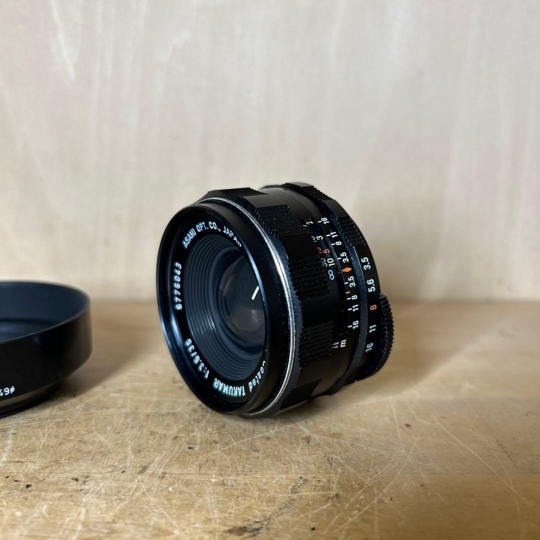 Pentax SP+S.M.C Takumar 35mm f3.5 完動美品