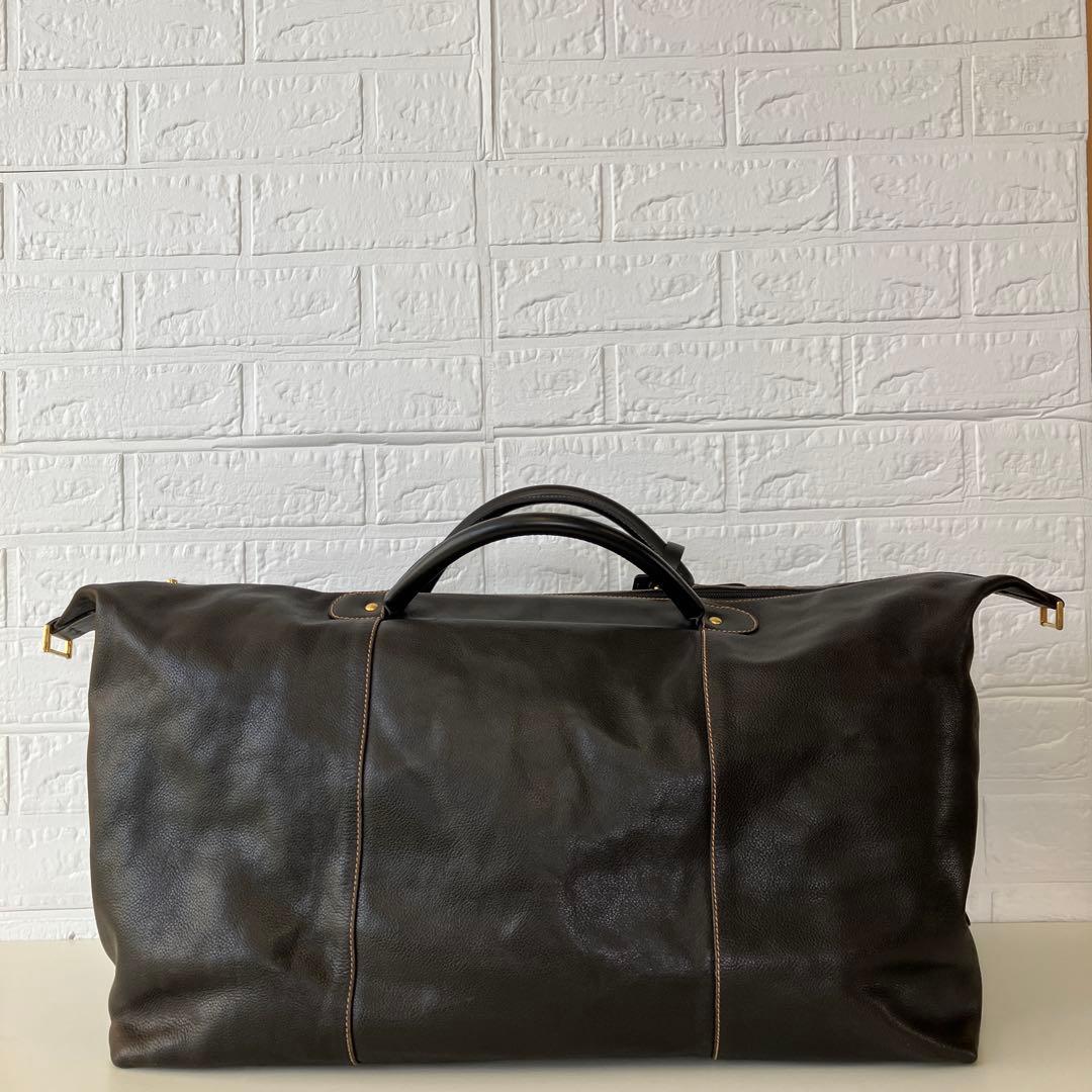 Dunhill　ダンヒル　ボストンバッグ　レザー　ブラック　4441