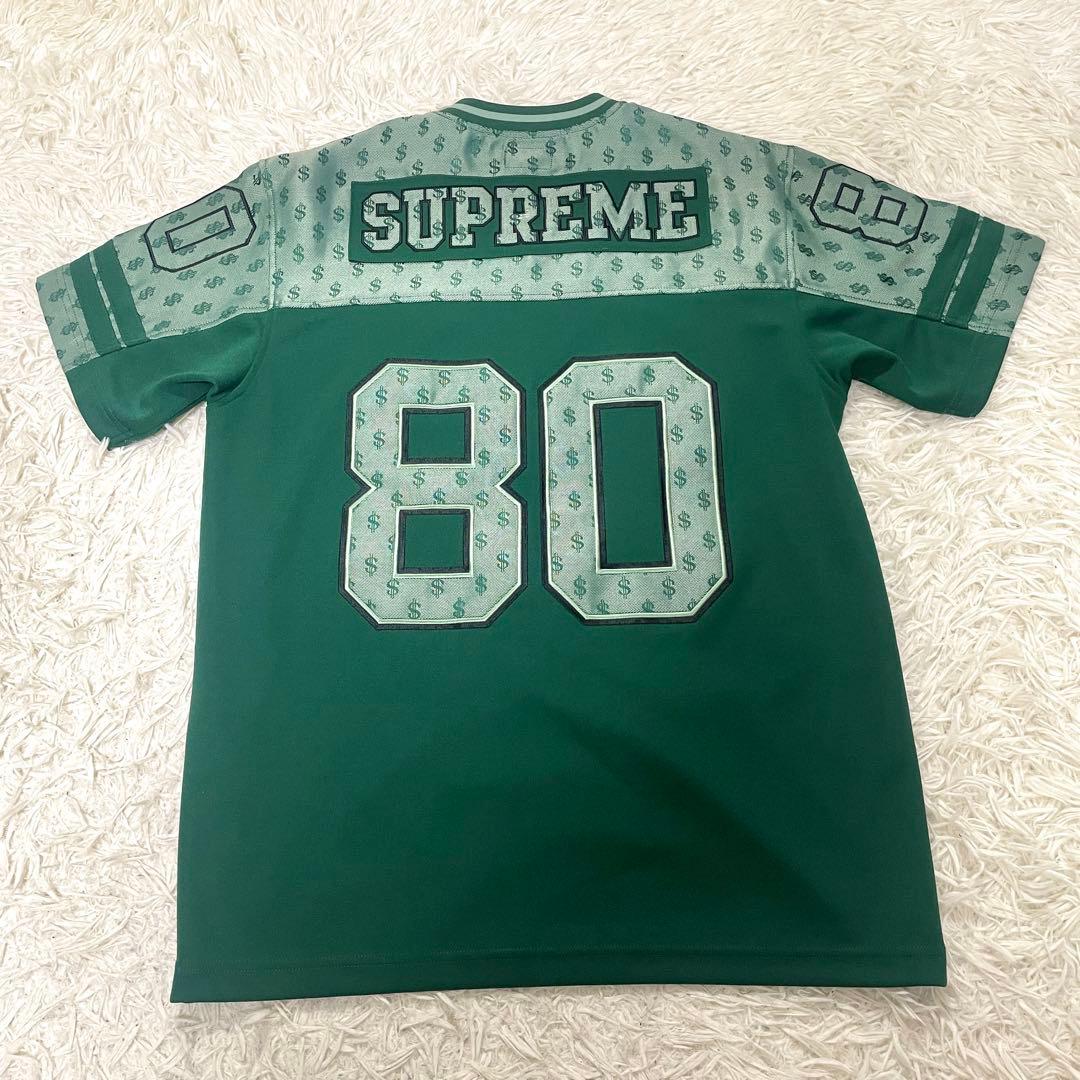美品Supreme Monogram Football Jersey グリーンS