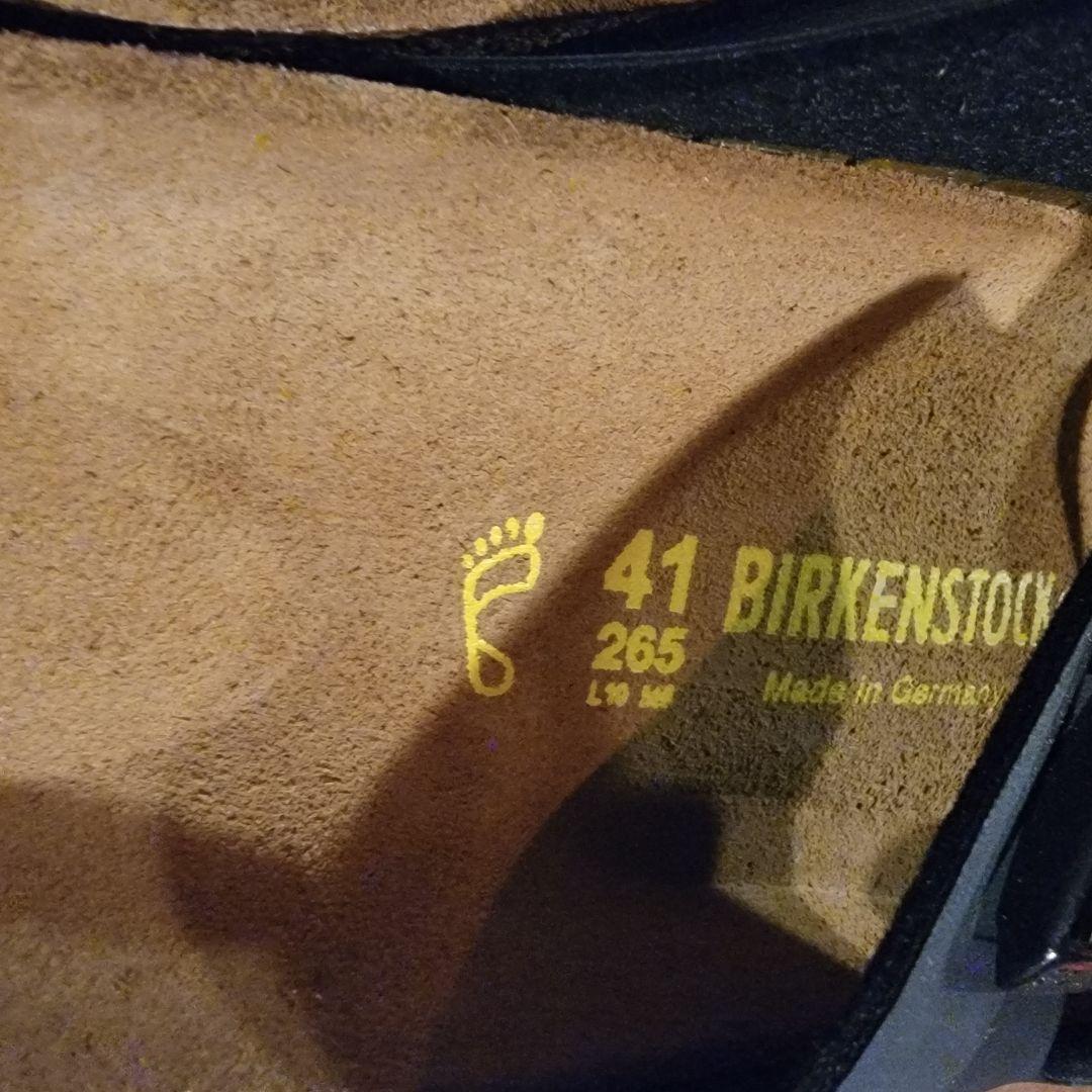 BIRKENSTOCK ブラック サンダル 41/26.5cm