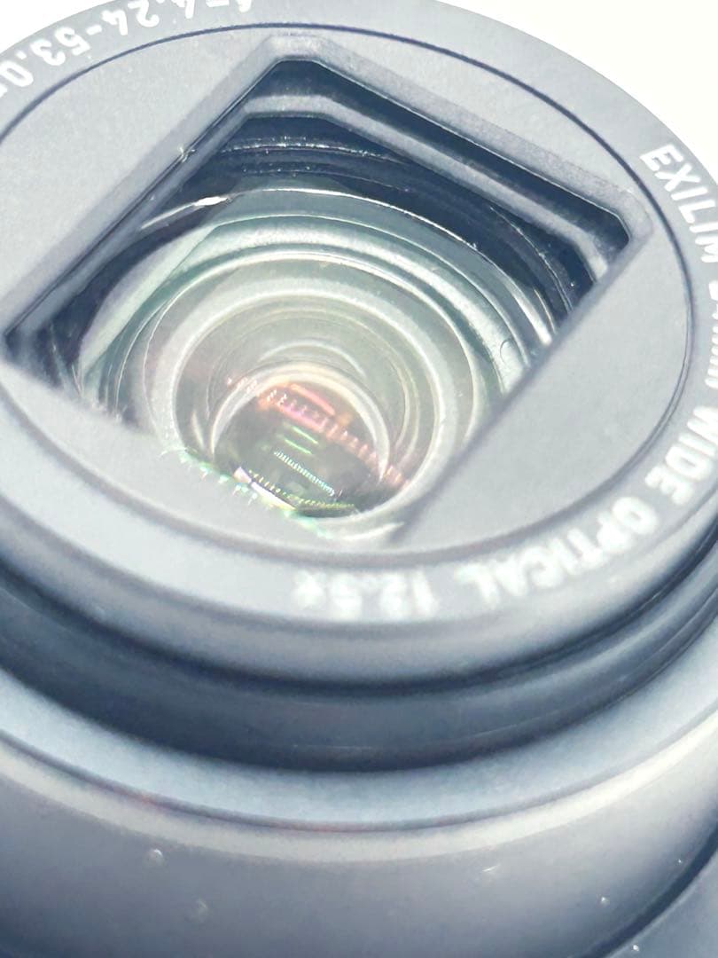 訳アリ品　CASIO コンパクトデジタルカメラ　EX-ZR100 ホワイト