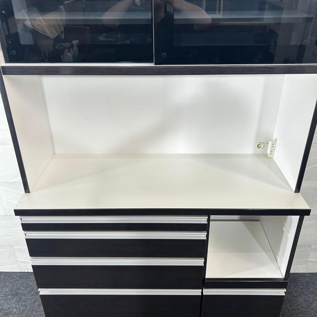 キッチンボード シンプル おしゃれ 幅116cm 格安 家具 d4433 食器棚