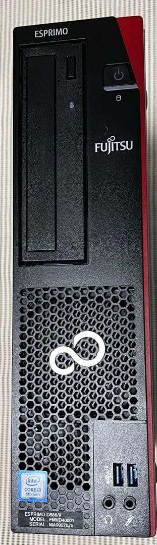Windowsデスクトップ ESPRIMO D588/V FMVD38037P i3-8100