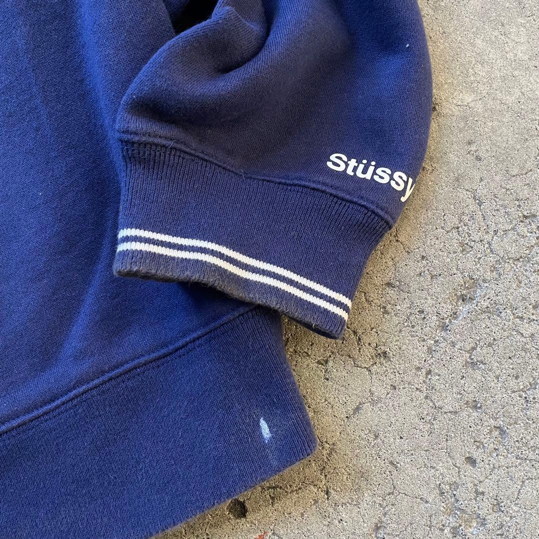 90s Old Stussy ステューシー スウェット トレーナー 紺タグ S