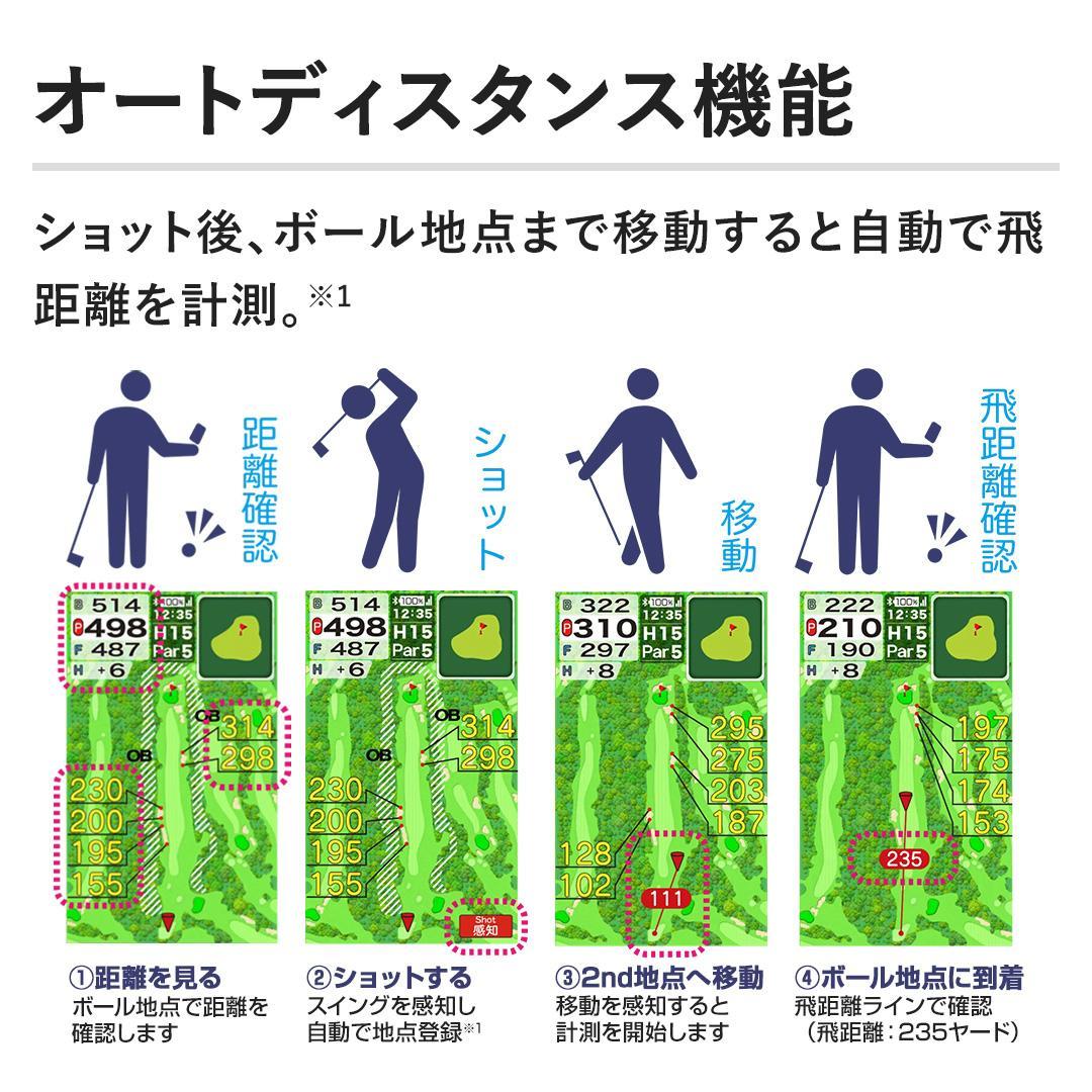 新品同様 アサヒゴルフ EAGLE VISION NEXT2 EV-034