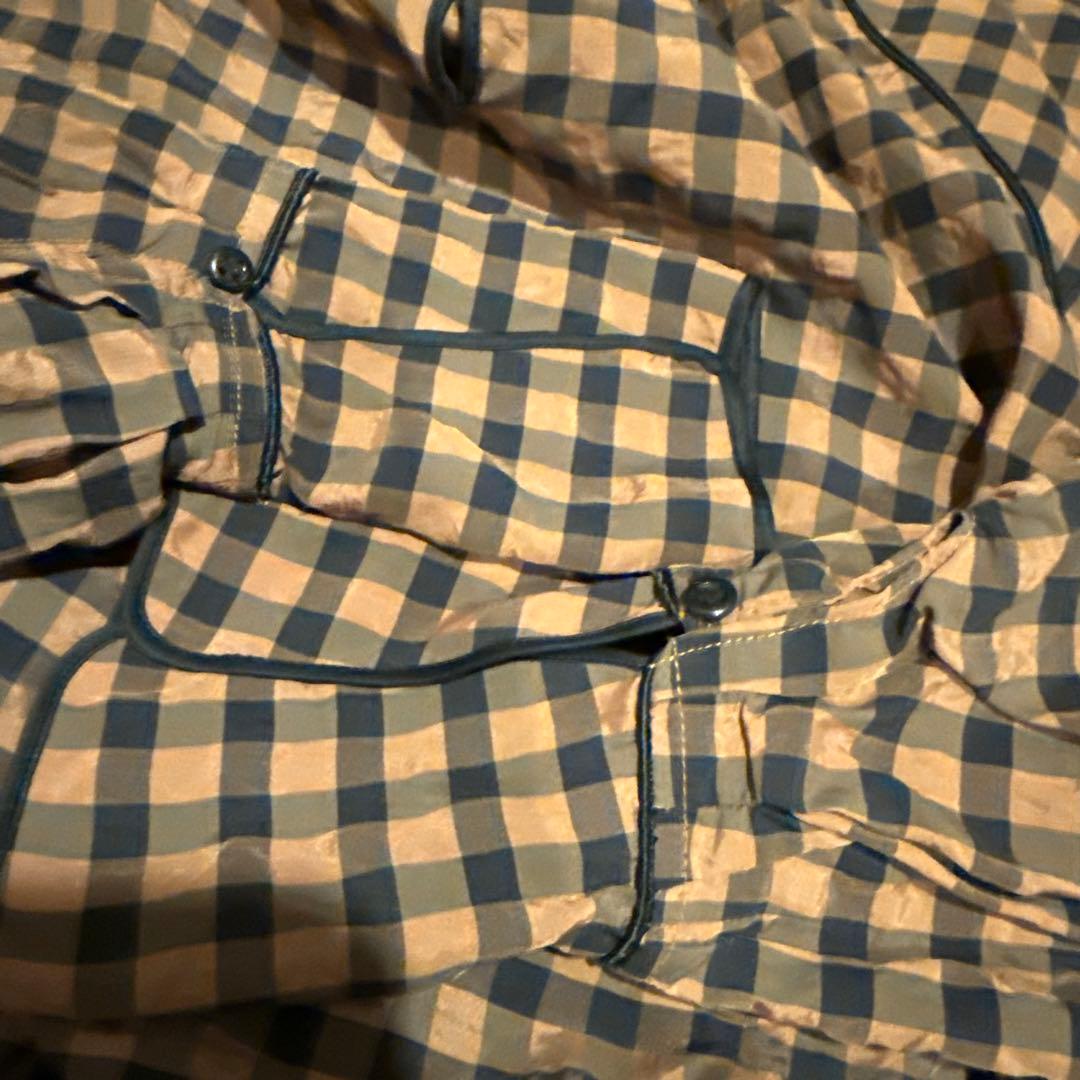 【美品】TODAYFUL GinghamcheckPuffBlouse