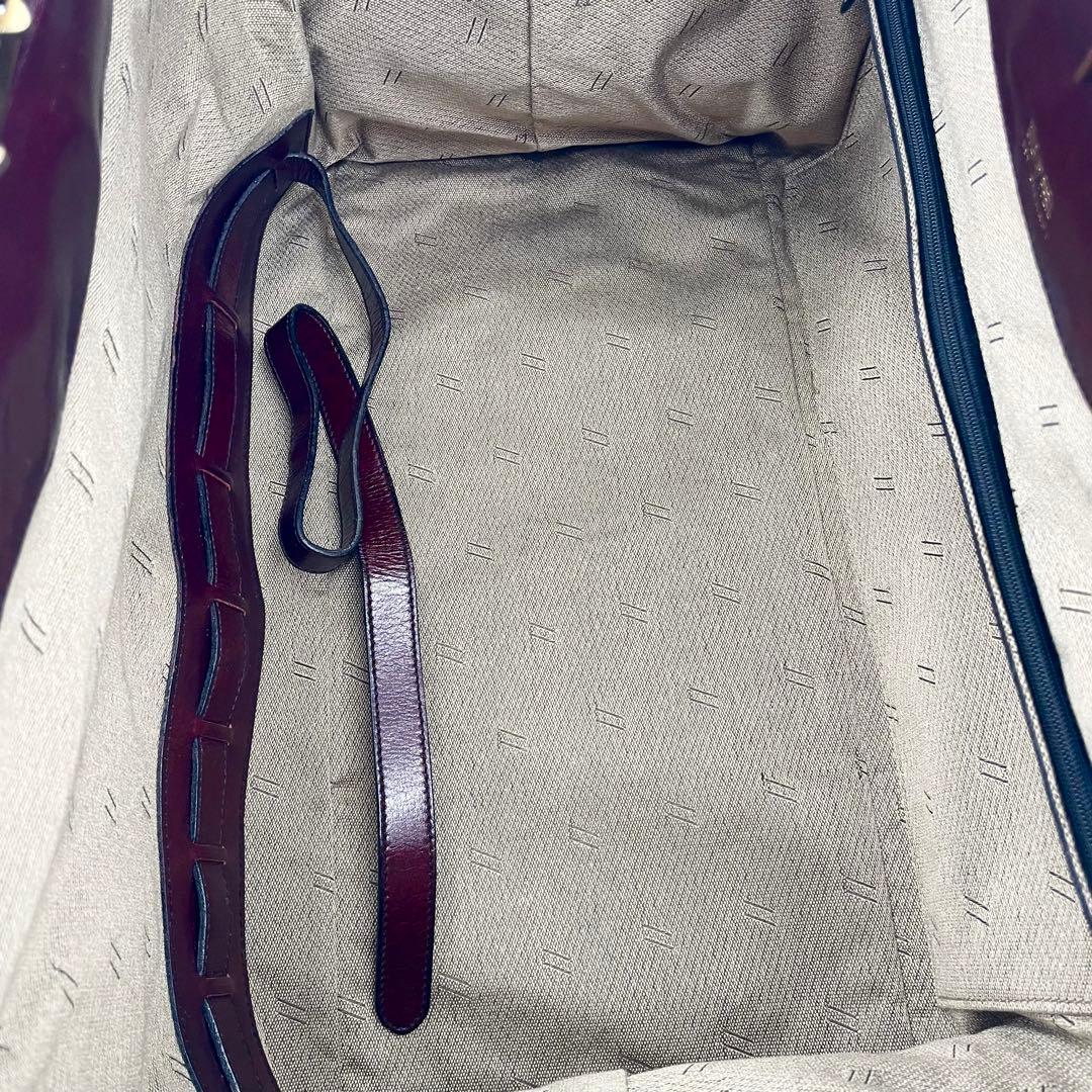 【美品】GOLD PFEIL ダレスバッグ ボルドー ボストンバッグ 大容量