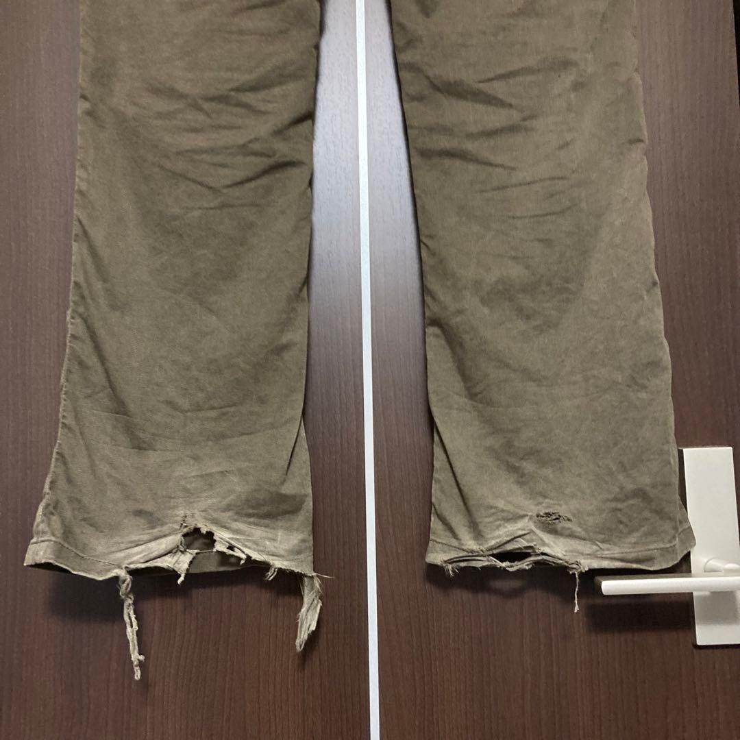 00s archive TETE HOMME ダブルニー カーゴパンツ M