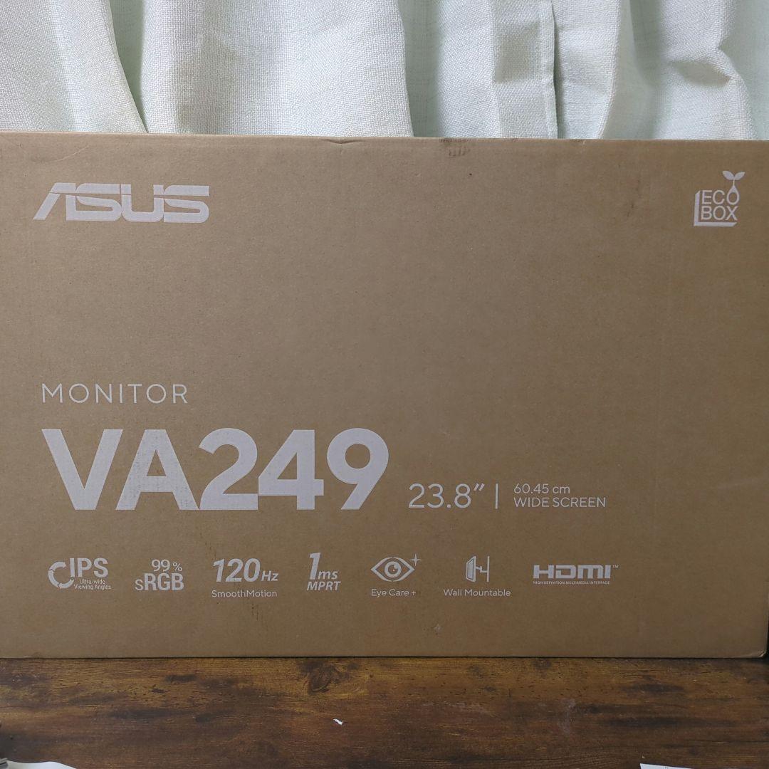 ASUS 23.8インチ 120Hz VA249 IPS PS5 モニター