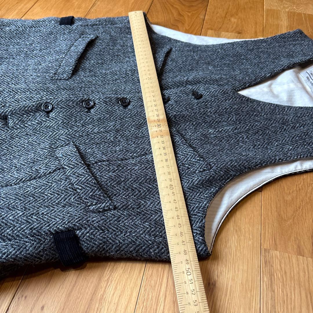 【定番】 BEAMS PLUS / ハリスツイード ベスト 定価30,000円程