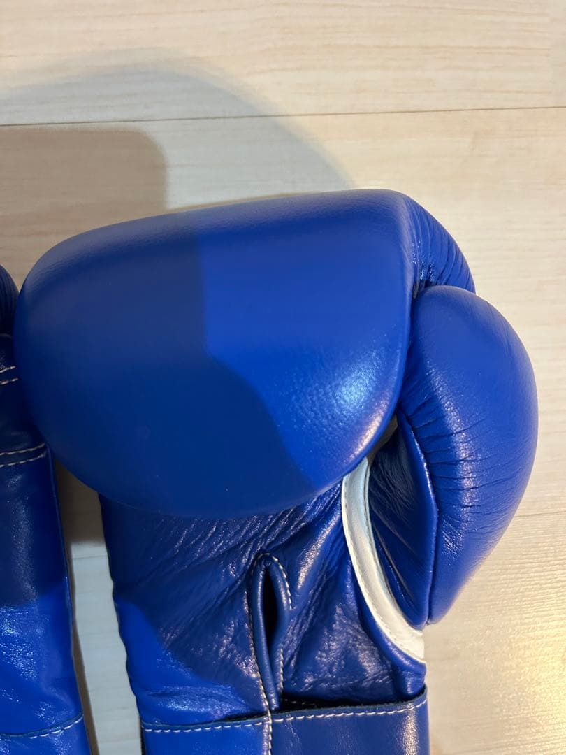 【美品】ウイニング ボクシンググローブ 12oz 青 MS-400B