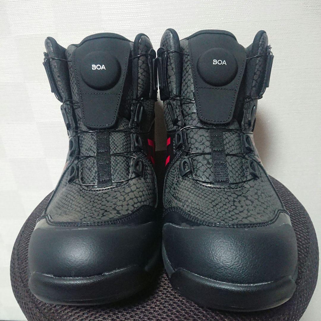 アシックス 安全靴 CP304 BOA ブラックエディション 27.5cm