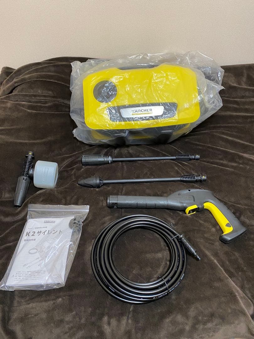 最終価格 KARCHER高圧洗浄機K2サイレント スプレーランス ノズル2種類