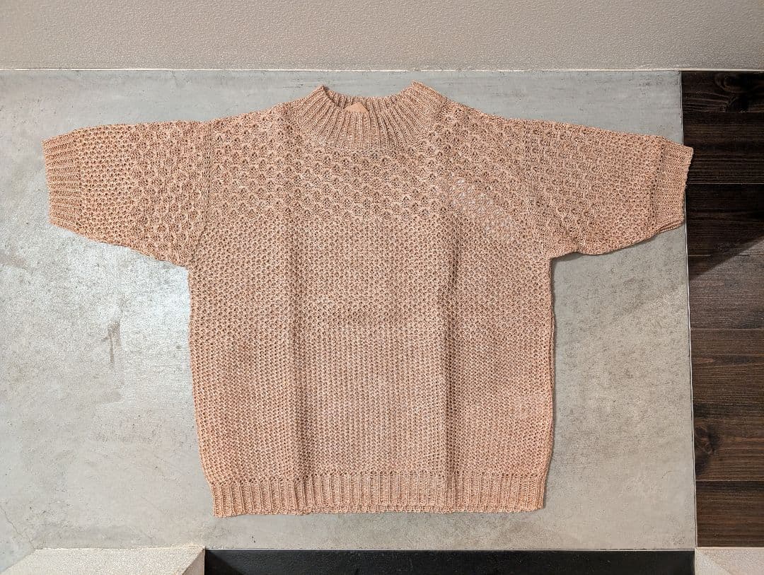 【即完売色】amachi. アマチ　和紙ニット arts and science