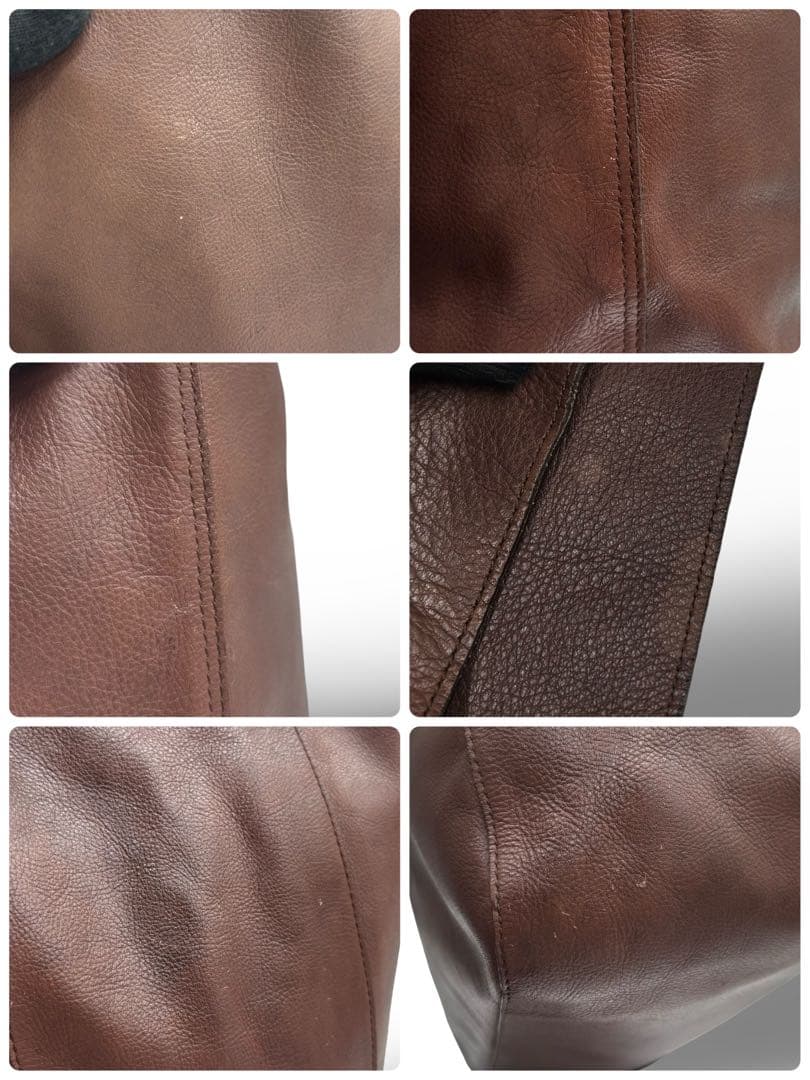 【ヴィンテージ】ヨーガンレール　ショルダーバッグ　オールレザー　ブラウン　肩掛け