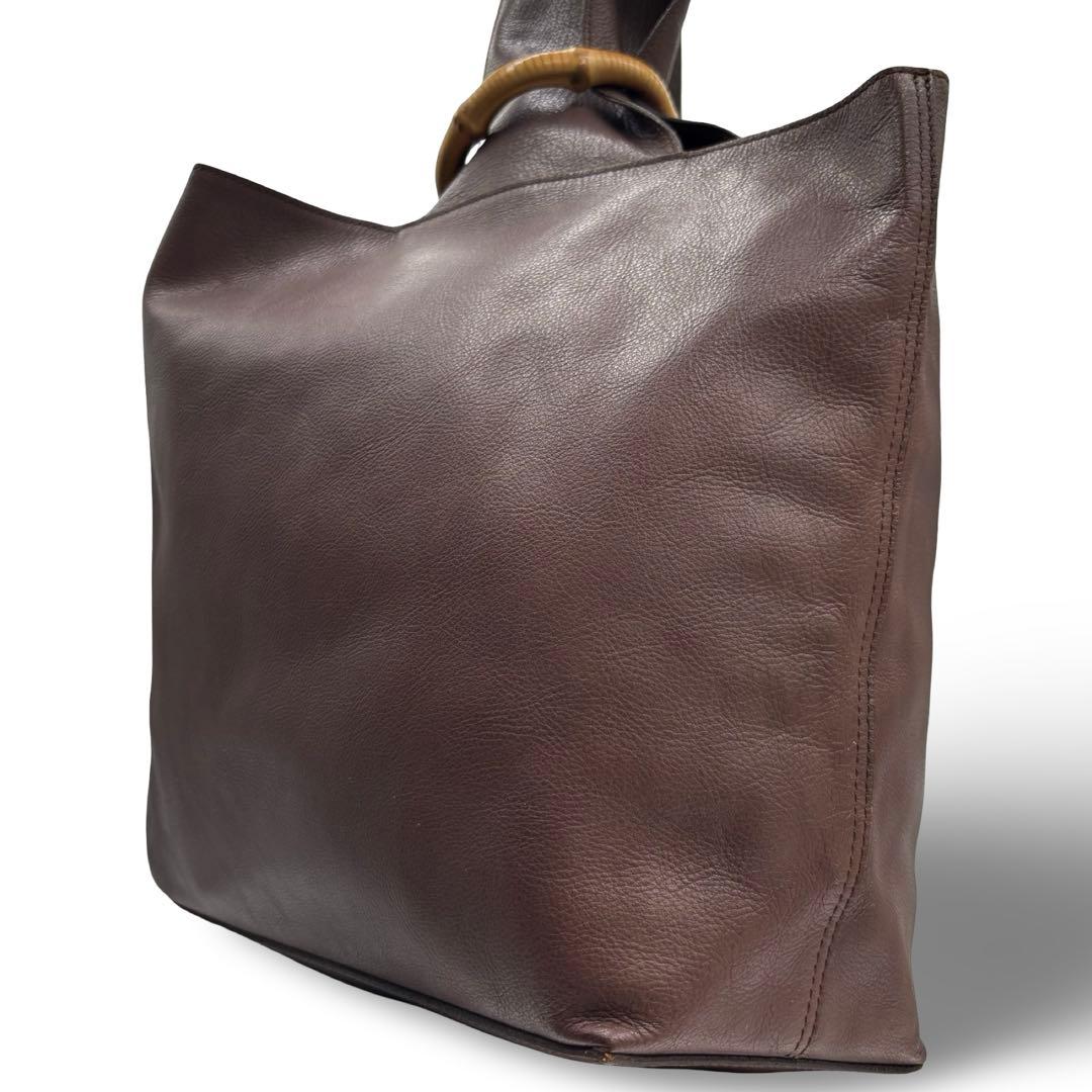 【ヴィンテージ】ヨーガンレール　ショルダーバッグ　オールレザー　ブラウン　肩掛け