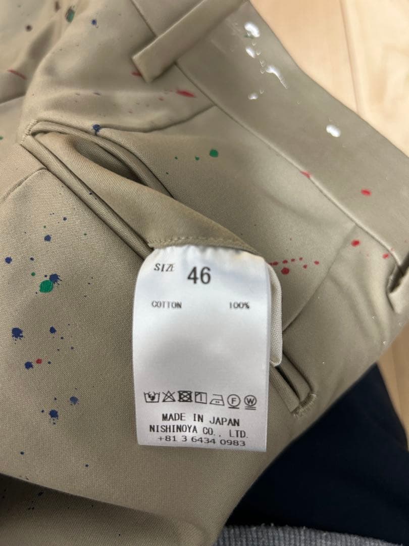 新品NEAT GIZACOTTON MOLESKIN Wide Paint 46