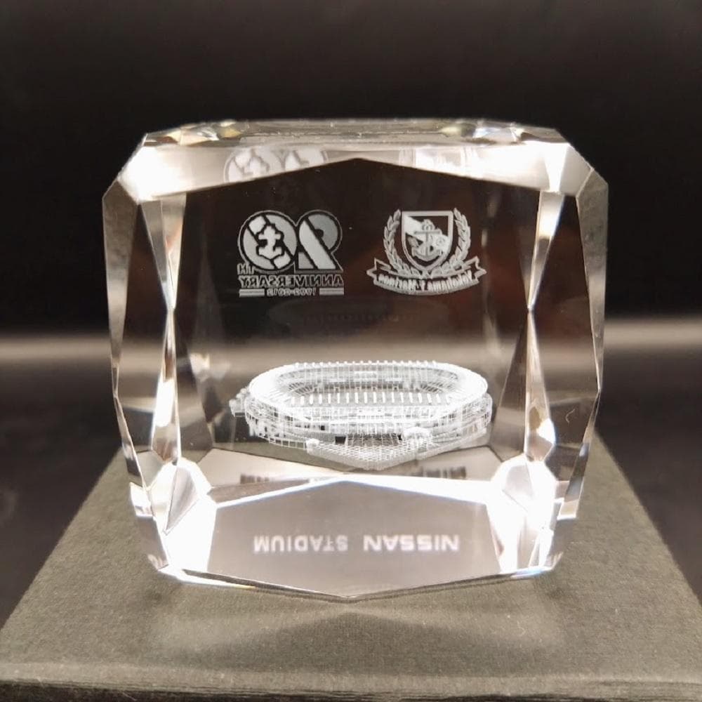 横浜Fマリノス 20周年記念 クリスタルガラス