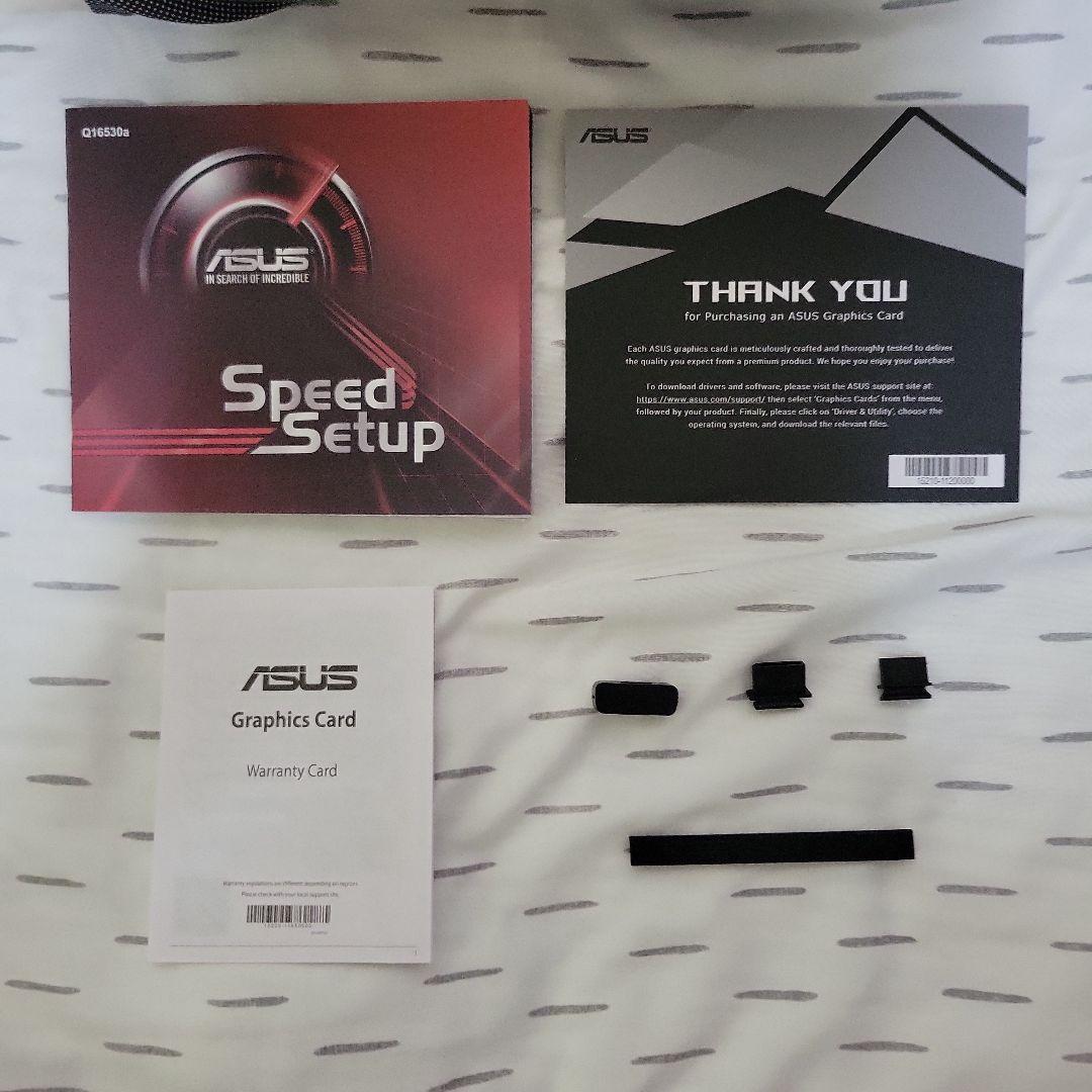 ASUS GeForce GTX1650 GDDR6　補助電源必要