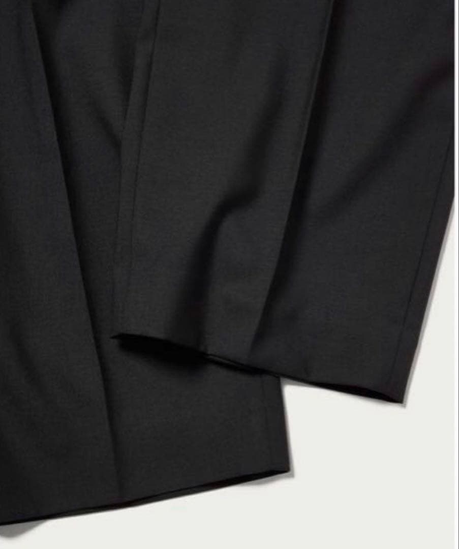 ロエフLOEFF サスペンダーパンツ 黒