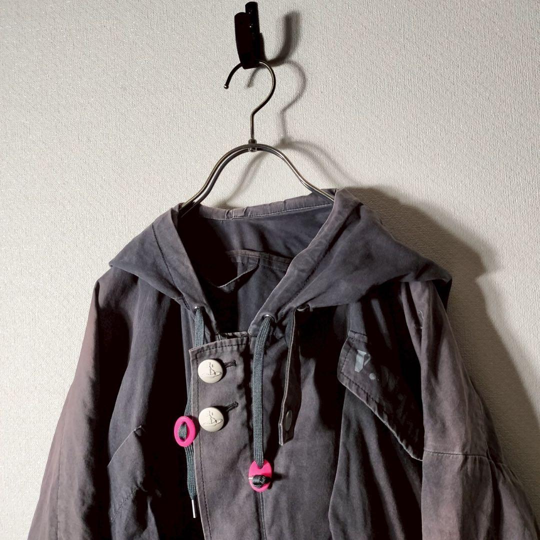 【鬼フェード】ヴィヴィアンウエストウッドマン 変形モッズコート ロング オーブ