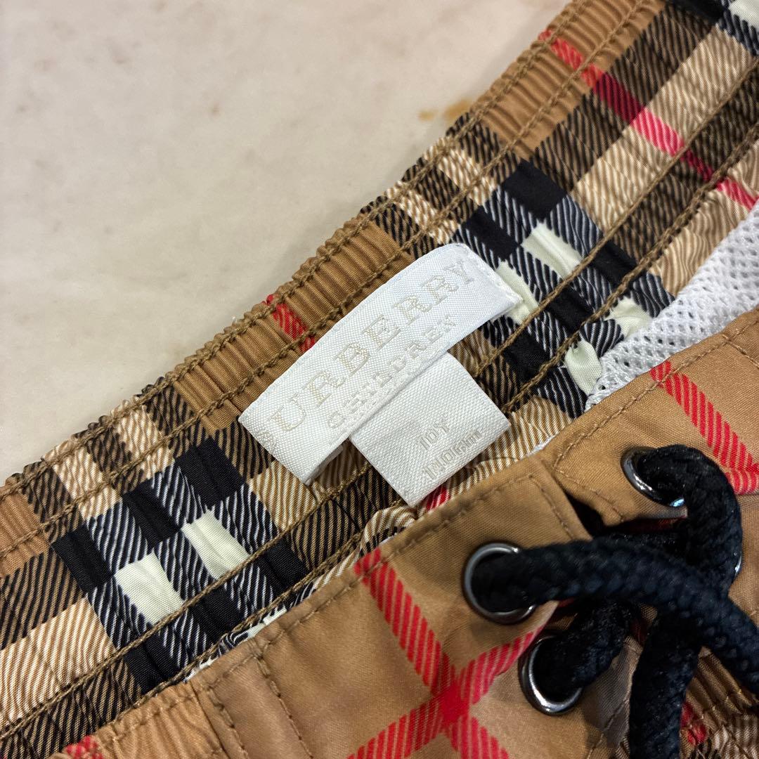 バーバリー ノバチェック スイムパンツ 140cm10Y ハーフパンツ　水着