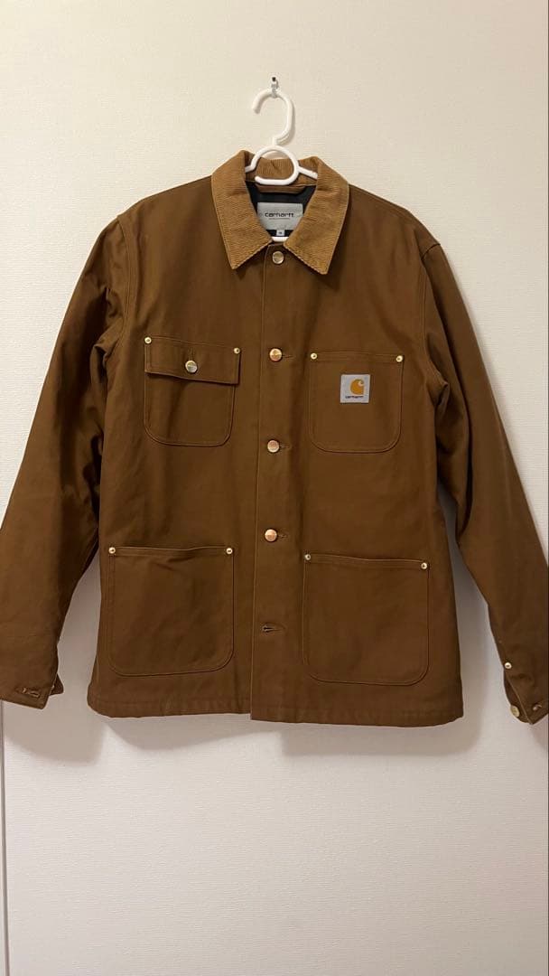 Carhartt ブラウン カバーオール M ミシガンコート