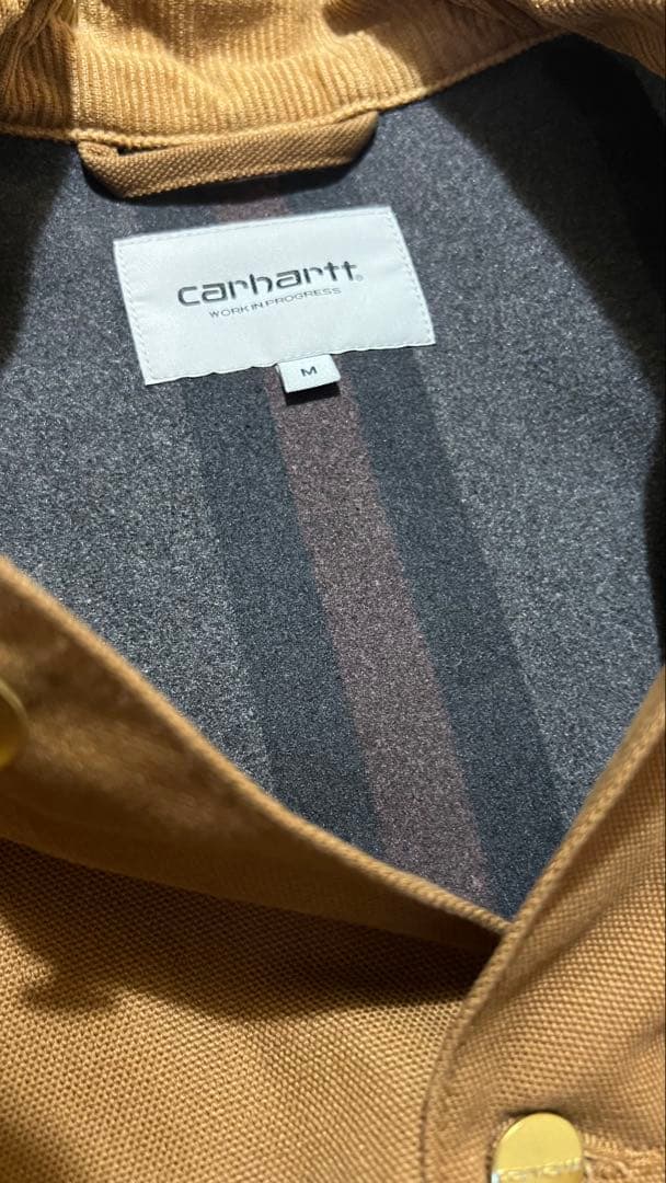 Carhartt ブラウン カバーオール M ミシガンコート