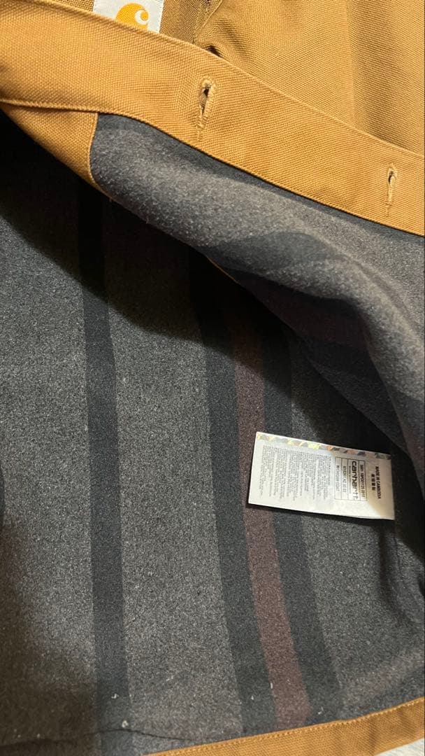 Carhartt ブラウン カバーオール M ミシガンコート