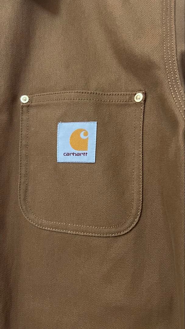 Carhartt ブラウン カバーオール M ミシガンコート