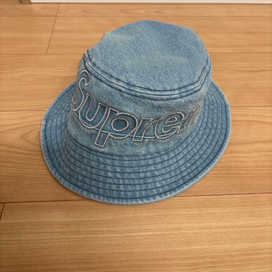 Supreme シュプリーム クラッシャー デニム　バケットハット