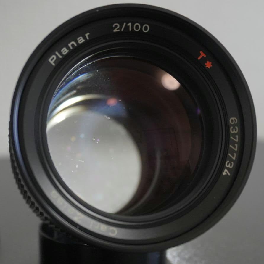 レンズ(単焦点) Contax Carl Zeiss Planar T* 100mm f/2