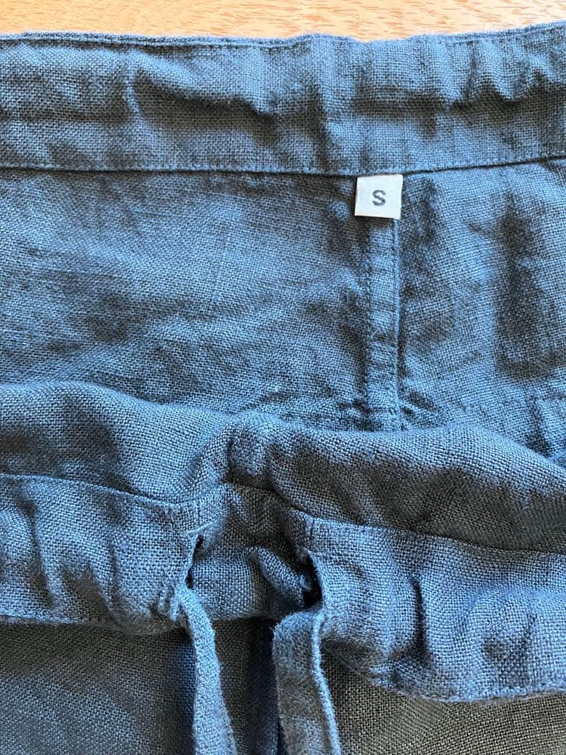 えみおわす　トリップパンツ　Sサイズ 藍染め 紺