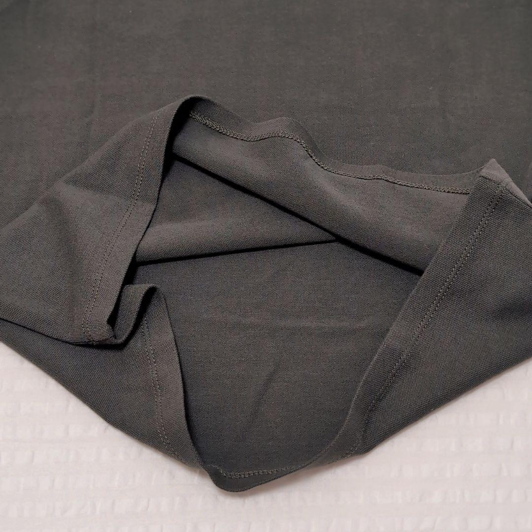 PRADA ノースリーブポロシャツ カーキ×ブラック　S