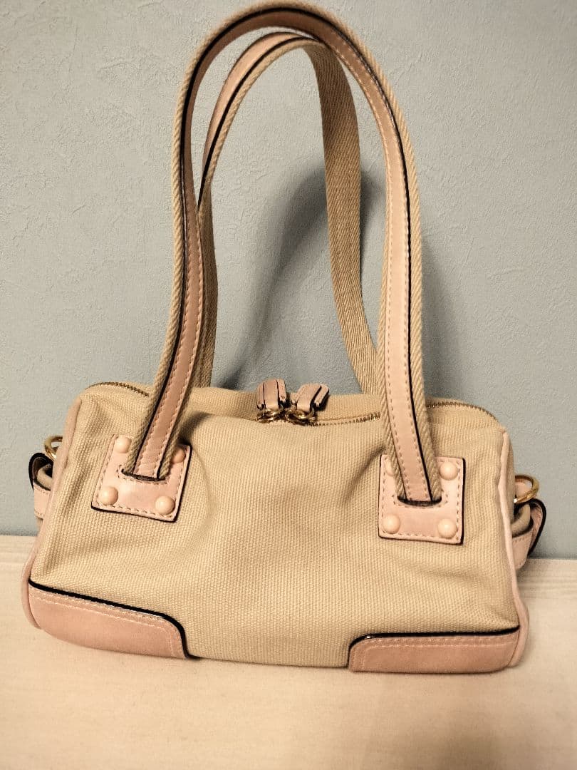 ロエベ アナグラム ハンドバッグ キャンバス レディース LOEWE