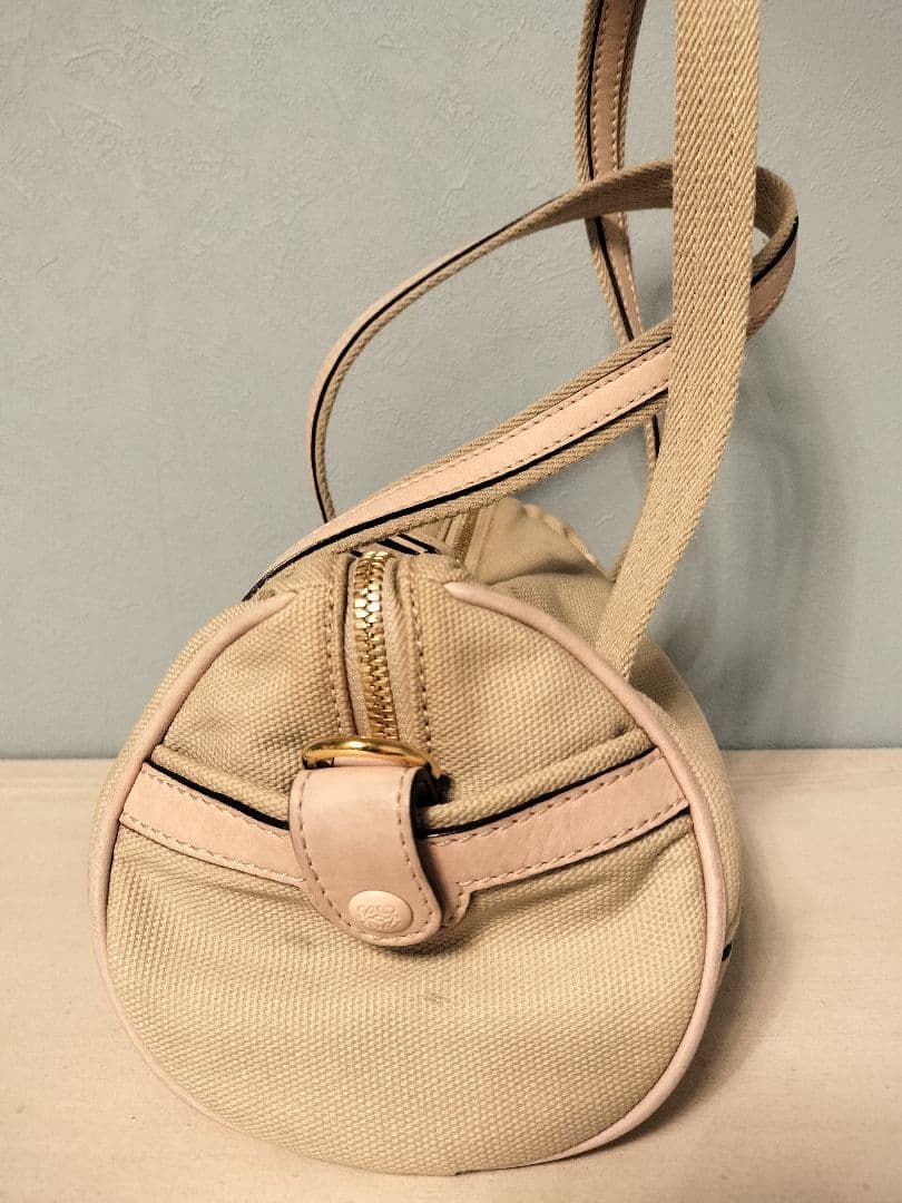 ロエベ アナグラム ハンドバッグ キャンバス レディース LOEWE