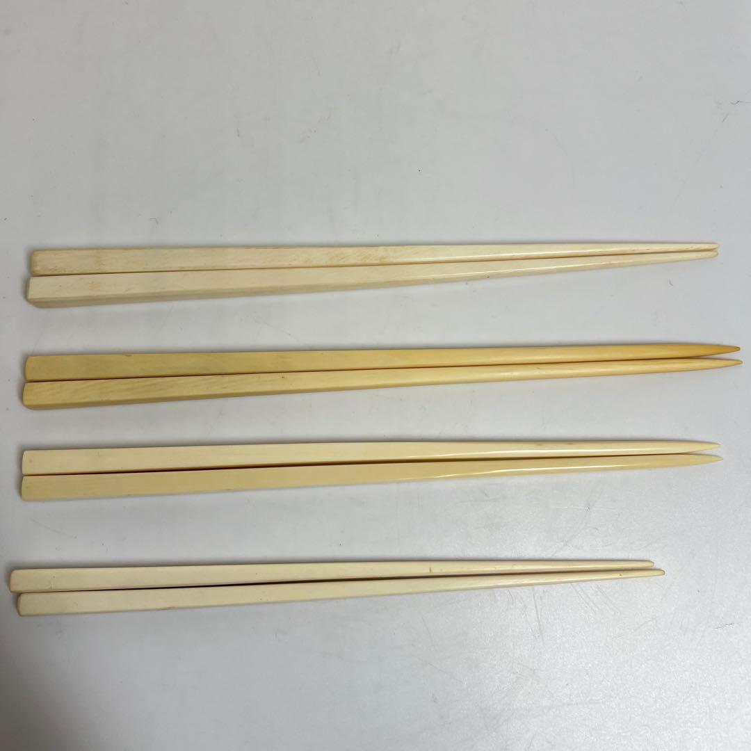 極上　箸　4膳　共箱　113g 東K8-0112☆2F