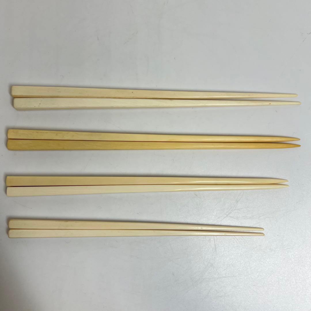 極上　箸　4膳　共箱　113g 東K8-0112☆2F