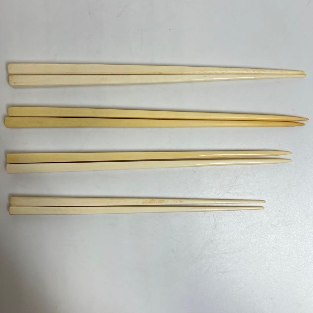 極上　箸　4膳　共箱　113g 東K8-0112☆2F