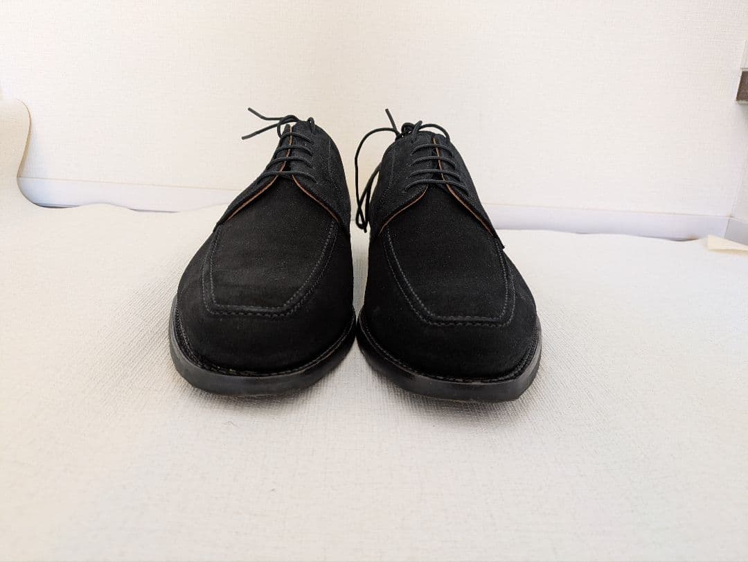 SCOTCH　GRAIN　日本製　Uチップ　26.5cm　黒スウェード