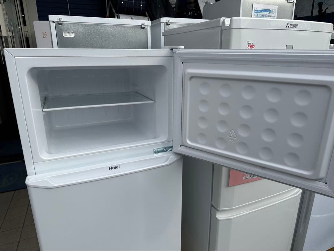 ハイアール　冷蔵庫　2022年製　130L 北九州市福岡市限定　3ヶ月保証付