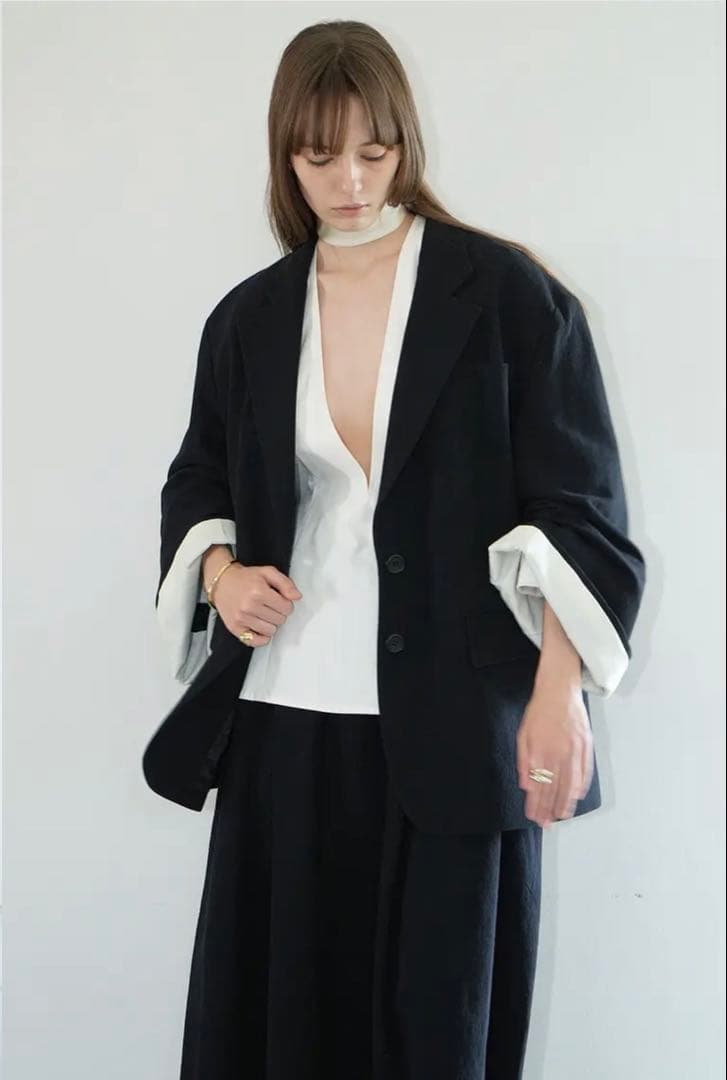 ジャケット・アウター CLANE LOOSE BELL SLEEVE JACKET