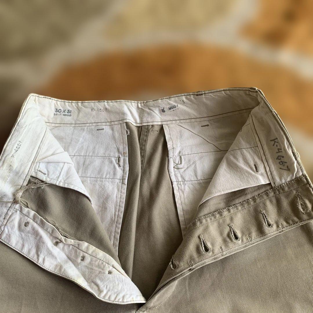 50's M45 トラウザー チノパン W30✖️L31